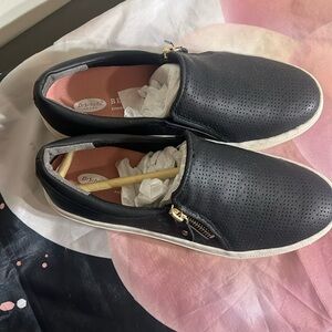 Dr. Scholl’s No Chill Slip-On Sneakers – Size 6.5, Black Perforated, NWOB